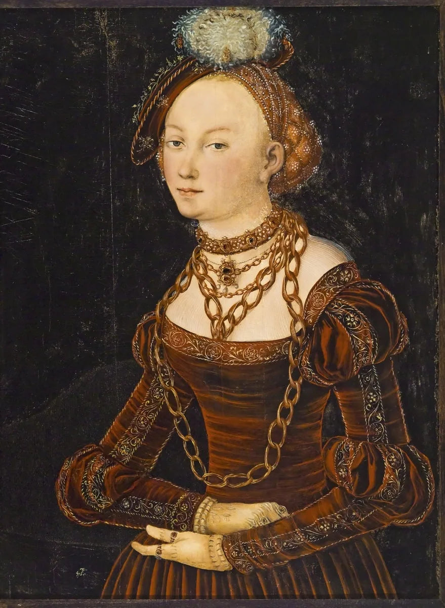 Portrett av en dame - Lucas Cranach den eldre