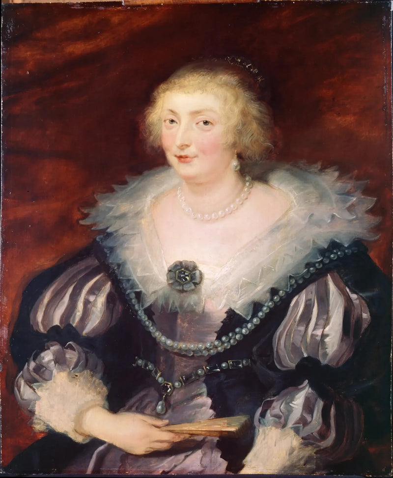 Portrett av en dame - Peter Paul Rubens