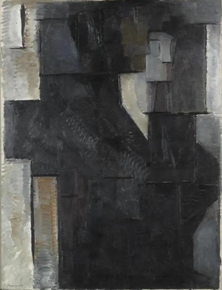 Portrait d'une dame - Piet Mondrian image 1 reproduction d’œuvre d’art à l’huile