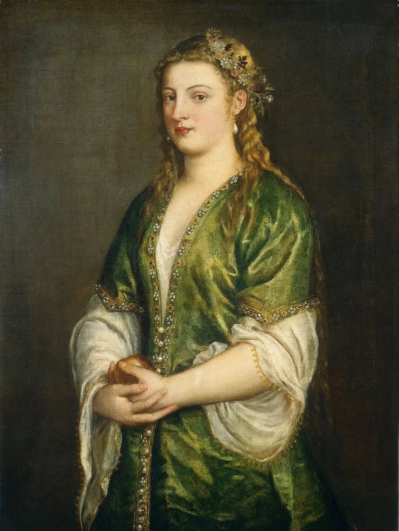 Portrett av en dame - Titian
