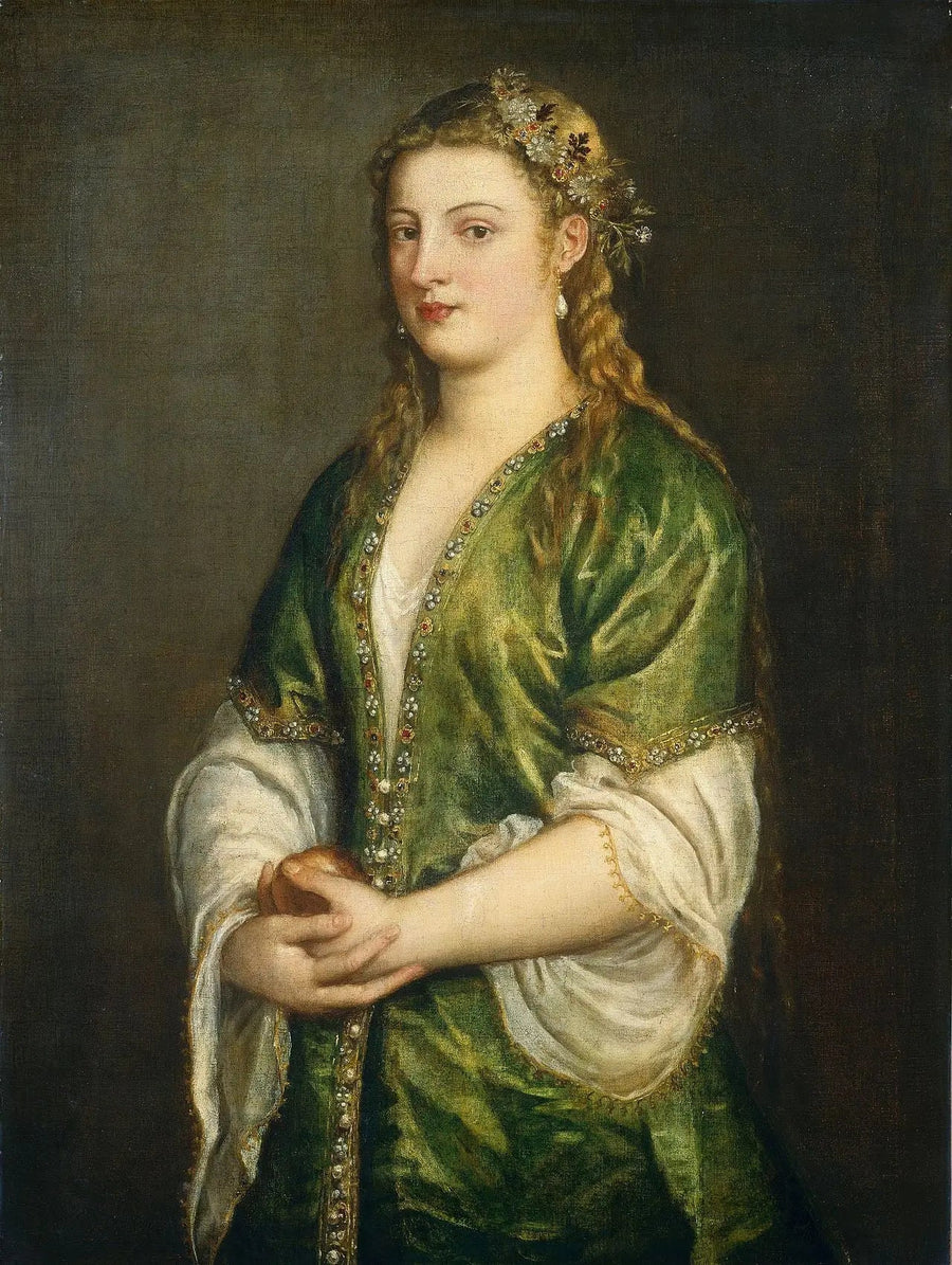 Portrett av en dame - Titian