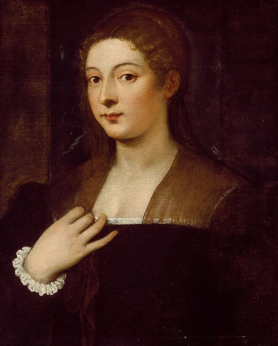 Portrett av en dame - Titian