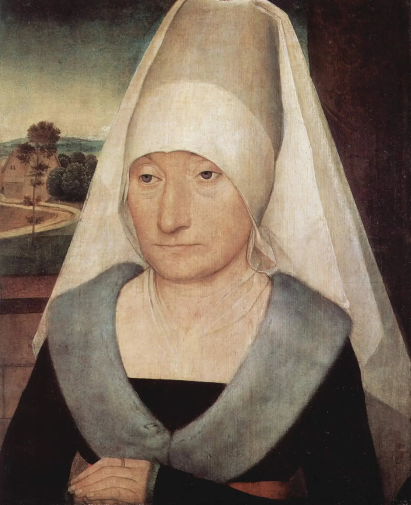 Portrett av en eldre kvinne - Hans Memling