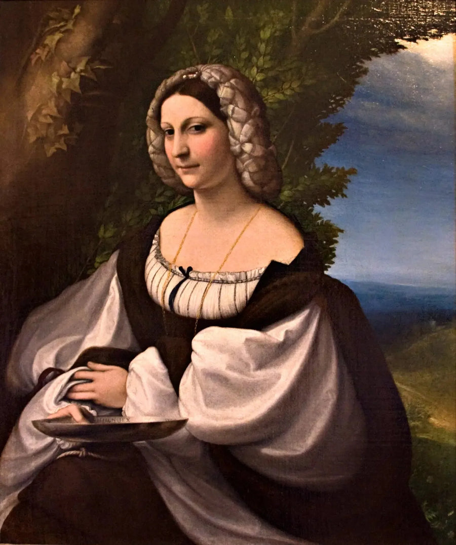 Portrett av en kvinne - Antonio da Correggio