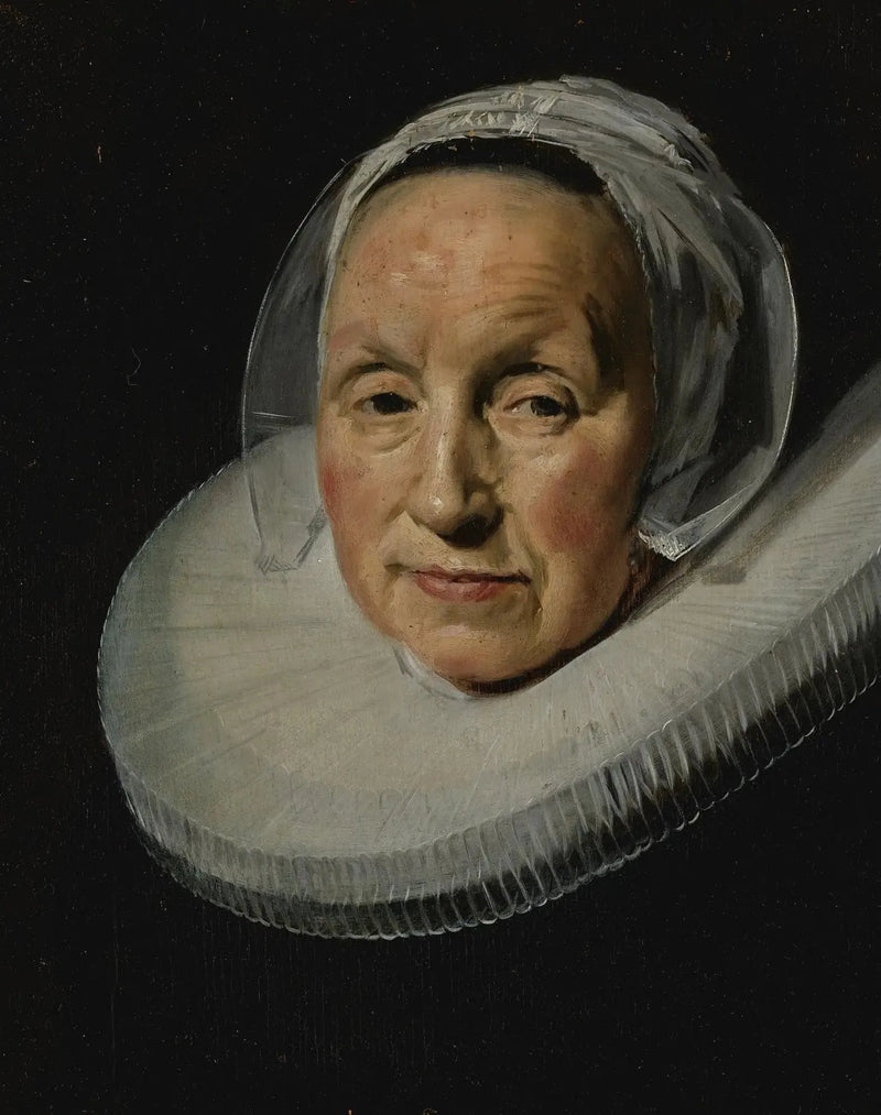 Portrett av en kvinne med en forstørret og avkortet krage i forhold til hennes originale størrelse - Frans Hals

Source:
portrait d'une femme avec une collerette agrandie et coupée par rapport à sa taille originale - Frans Hals
