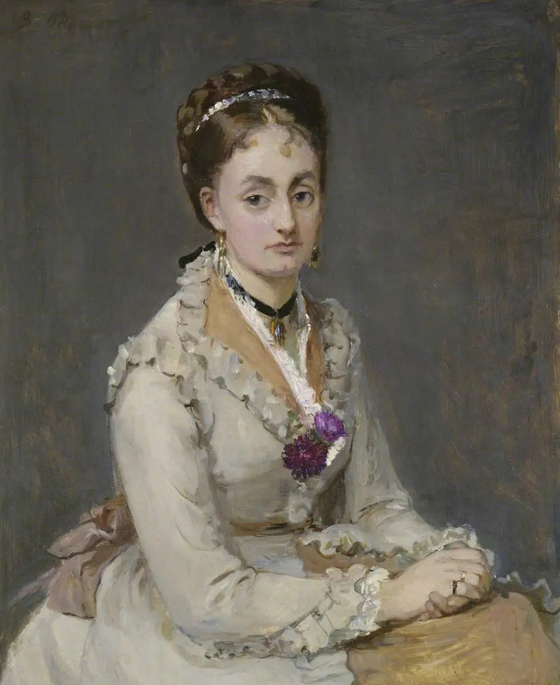 Portrett av en kvinne - Berthe Morisot