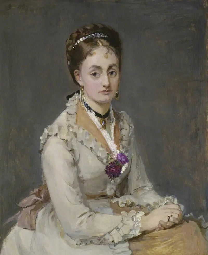 Portrett av en kvinne - Berthe Morisot