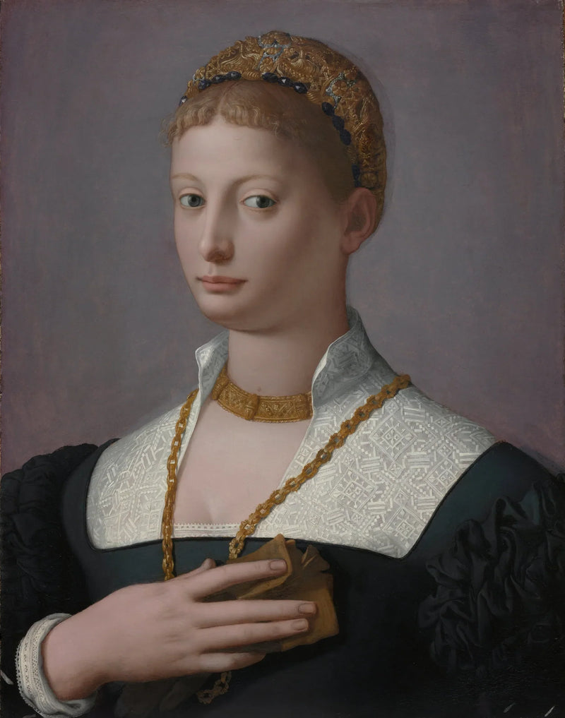 Portrett av en kvinne - Bronzino