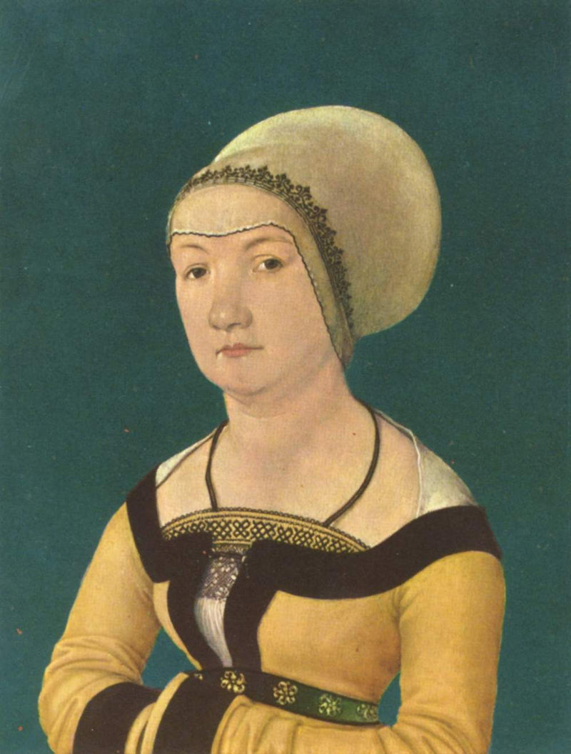 Portrett av en 34 år gammel kvinne - Hans Holbein den eldre