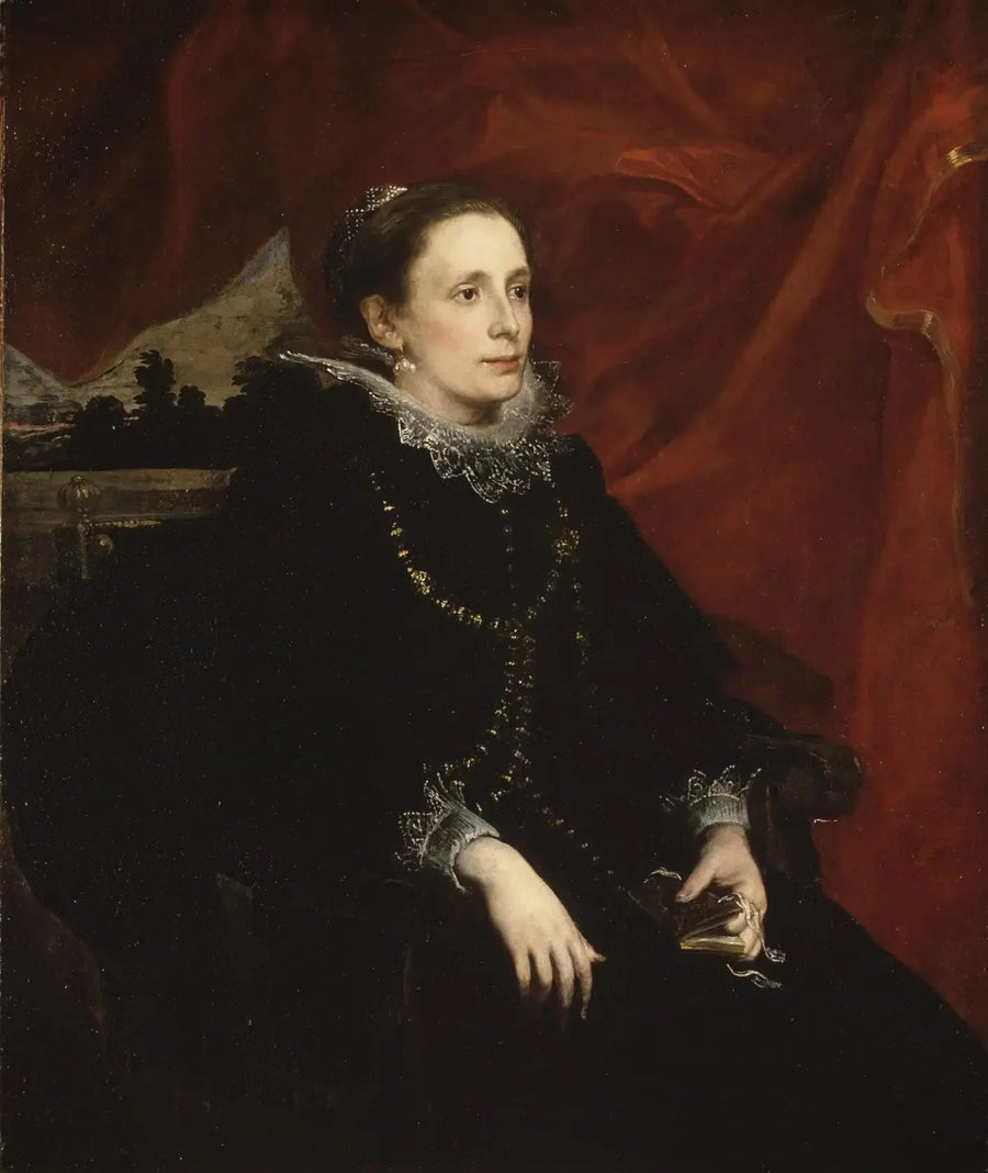 Portrett av en kvinne, kjent som marchioness Durazzo - Antoine van Dyck

Source:
Portrait d'une femme, dite la marquise Durazzo - Antoine van Dyck