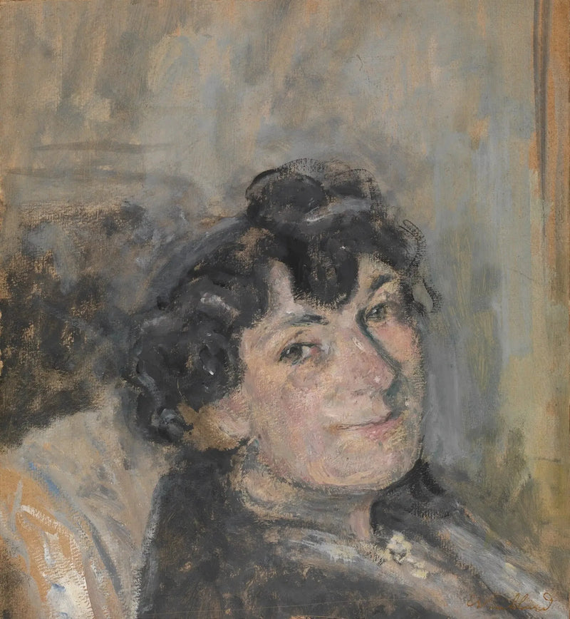 Portrett av en kvinne - Édouard Vuillard