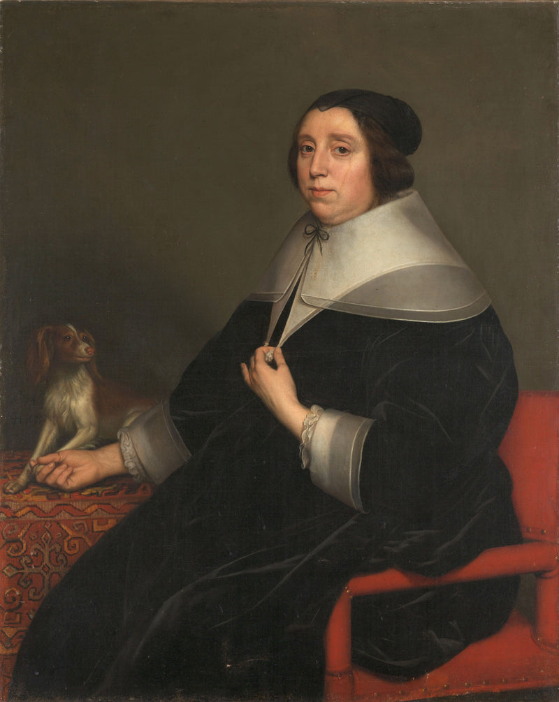 Portrett av en kvinne - Gerrit van Honthorst