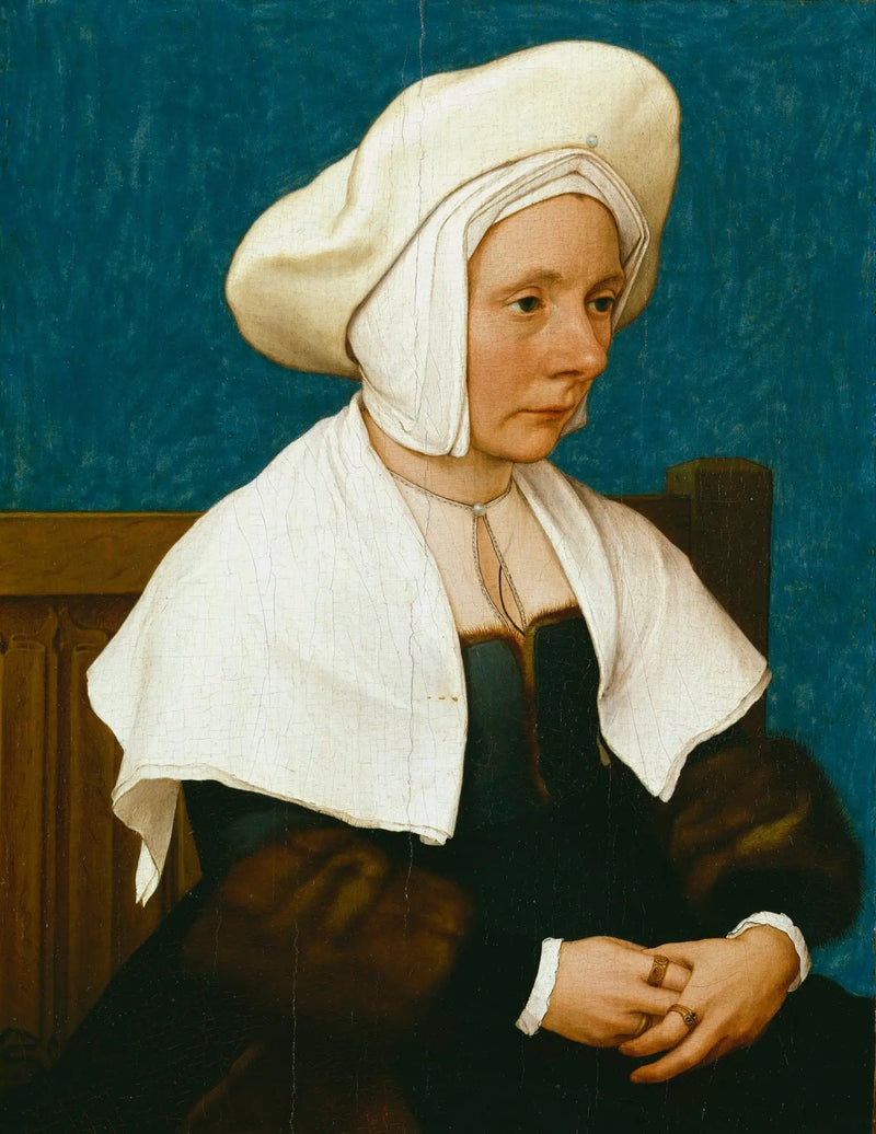 Portrett av en kvinne - Hans Holbein den yngre