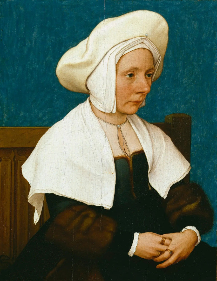 Portrett av en kvinne - Hans Holbein den yngre