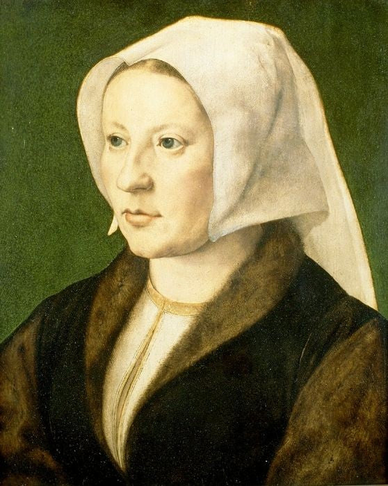 Portrett av en kvinne - Jan Gossaert