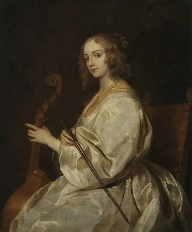 Portrett av en kvinne som spiller bratsj, tidligere identifisert som Margaret Lemon - Antoine van Dyck

Source:
Portrait d'une femme jouant de la viole de gambe, anciennement identifiée comme Margaret Lemon - Antoine van Dyck