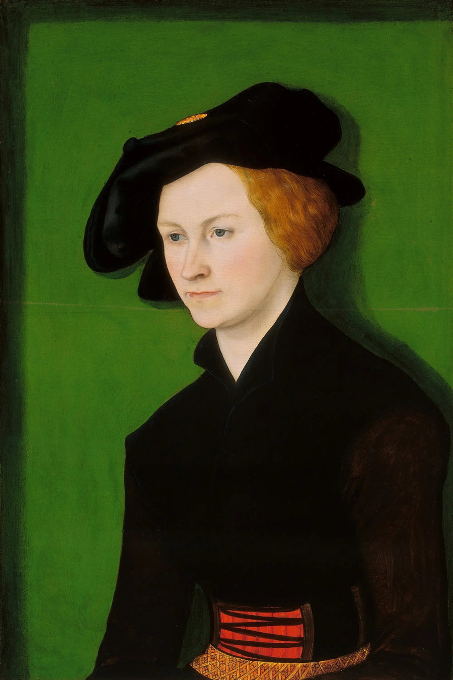 Portrett av en kvinne - Lucas Cranach den eldre