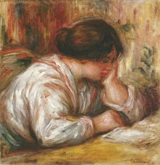 Portrett av en kvinne - Pierre-Auguste Renoir