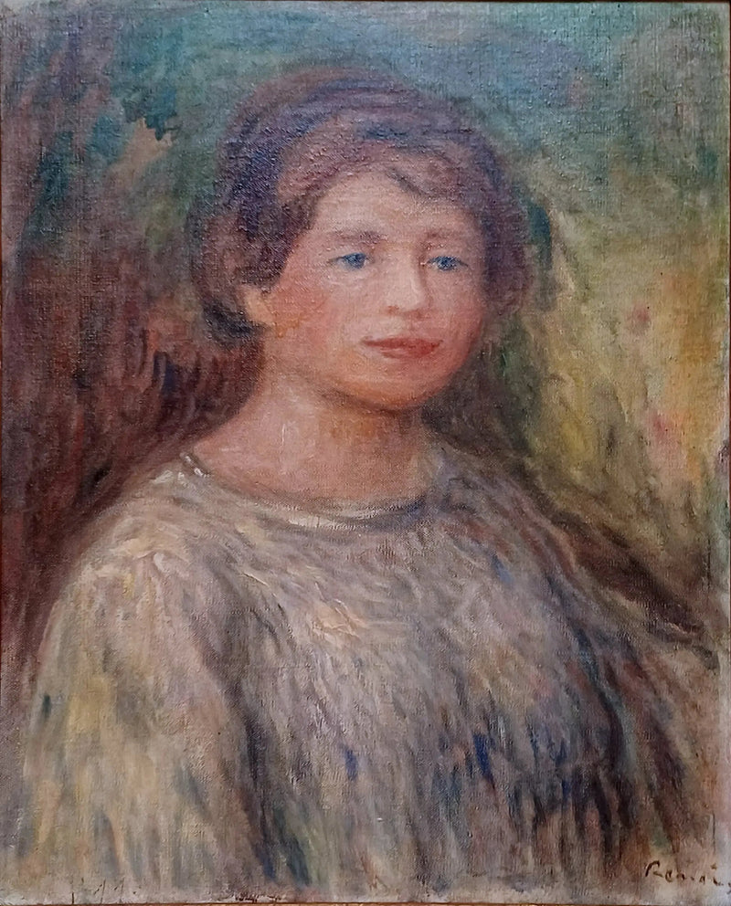 Portrett av en kvinne - Pierre-Auguste Renoir