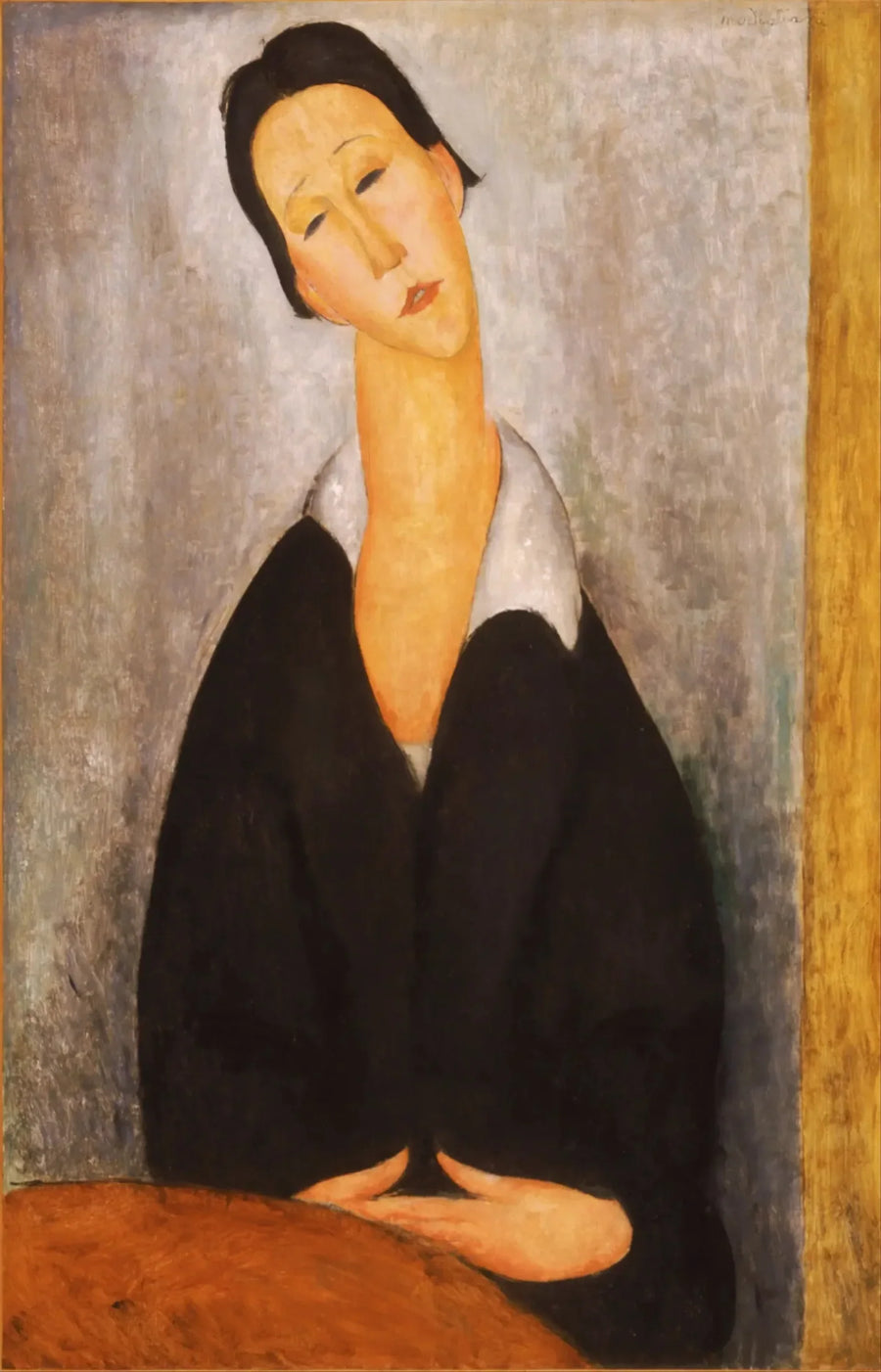 Portrett av en polsk kvinne - Amedeo Modigliani