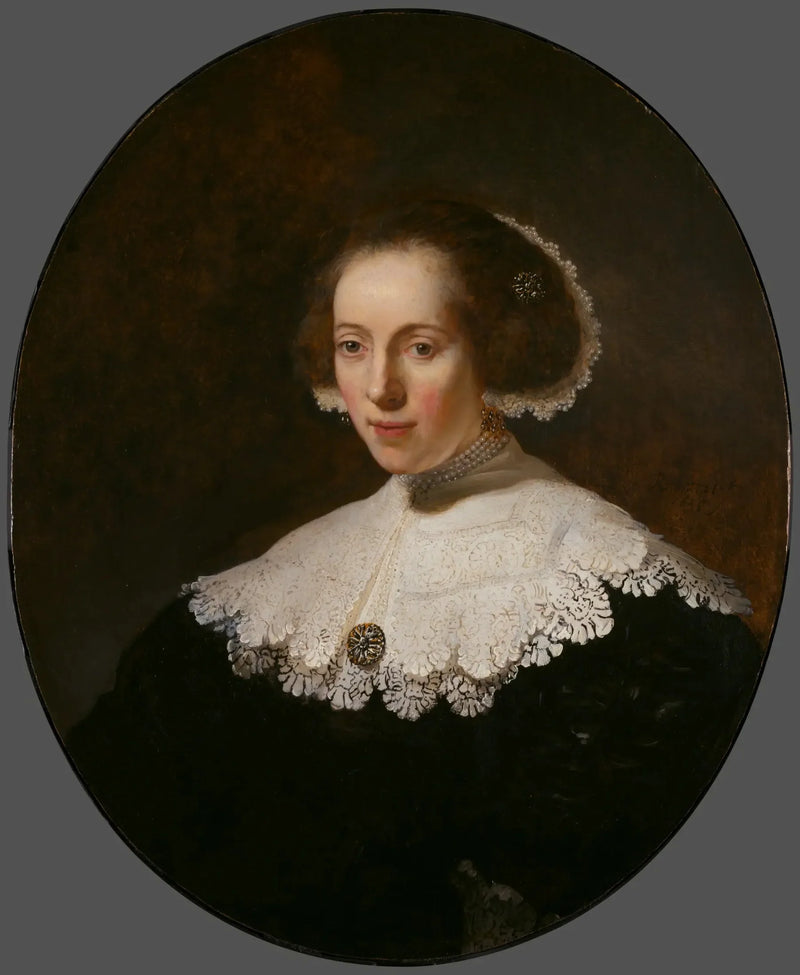 Portrett av en kvinne - Rembrandt