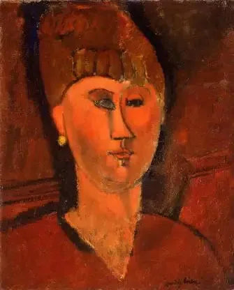 Portrett av en russisk kvinne - Amedeo Modigliani