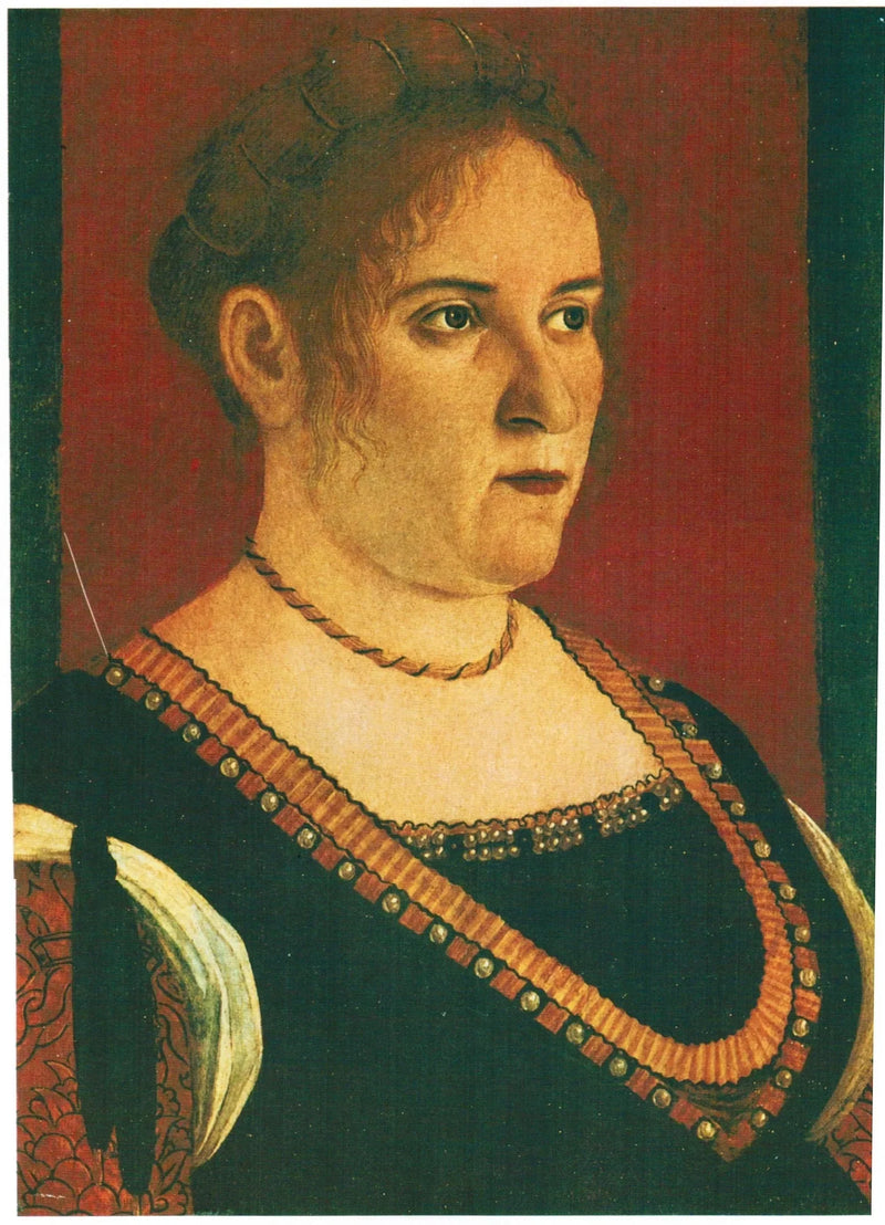 Portrett av en kvinne - Vittore Carpaccio