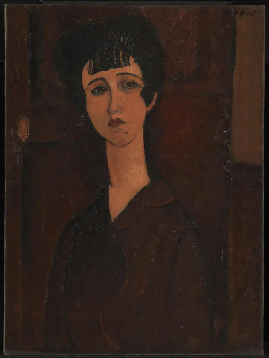 Portrett av en jente - Amedeo Modigliani