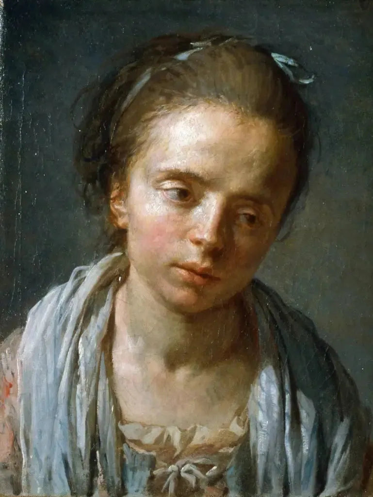 Portrett av en jente - Nicolas-Bernard Lépicie