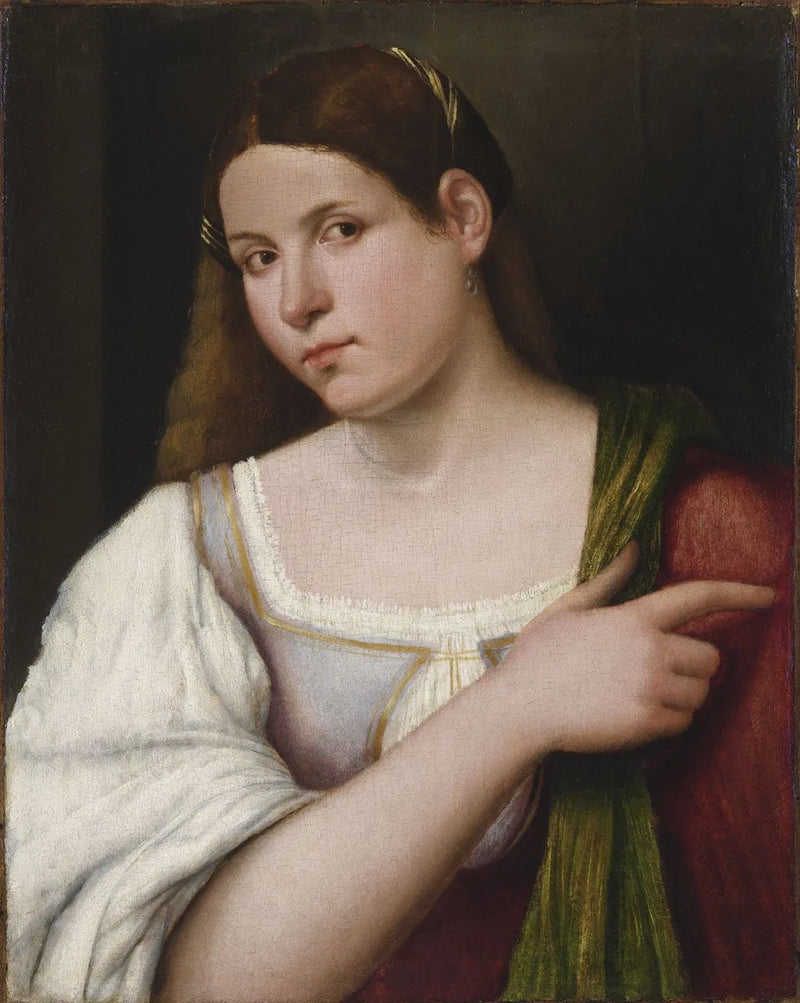 Portrett av en jente - Sebastiano del Piombo