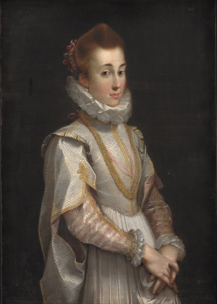 Portrett av en ung dame - Federico Barroci