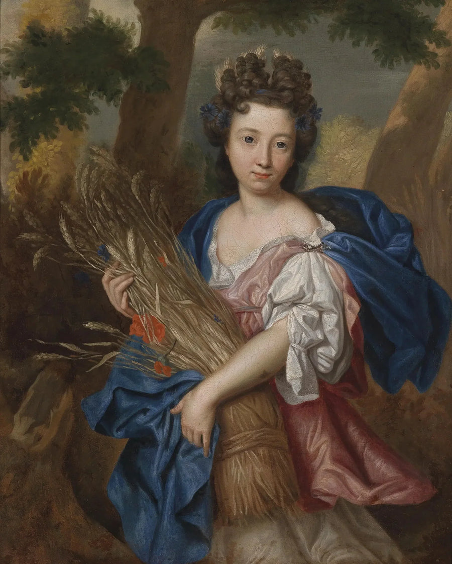 Portrett av en ung kvinne i Ceres - Pierre Mignard