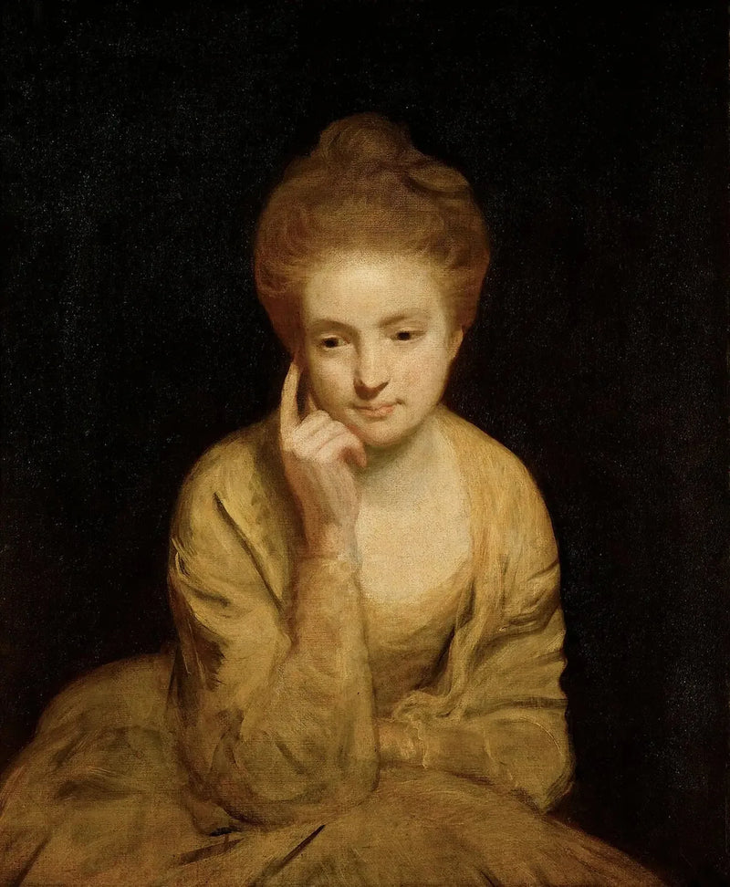 Portrett av en ung kvinne - Joshua Reynolds