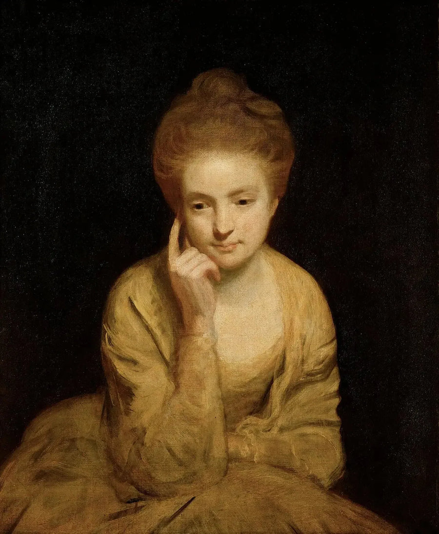 Portrett av en ung kvinne - Joshua Reynolds