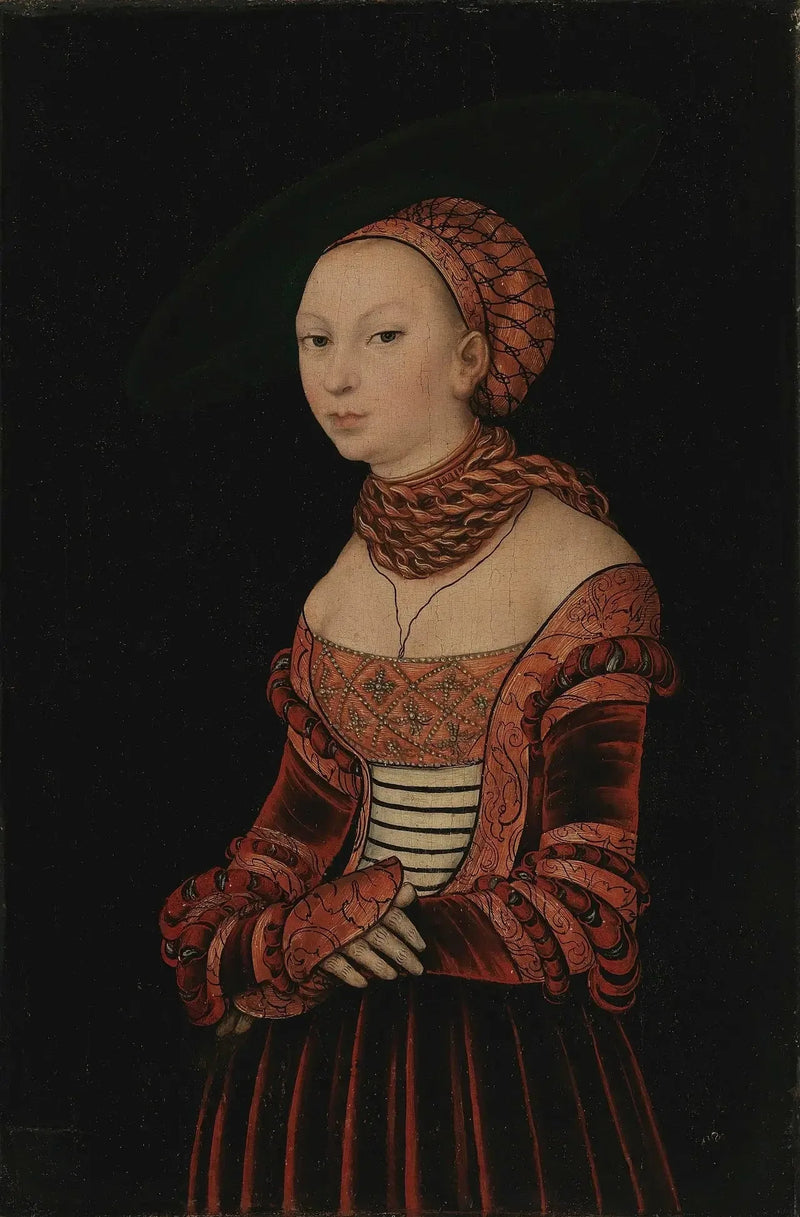 Portrett av en ung kvinne - Lucas Cranach den eldre