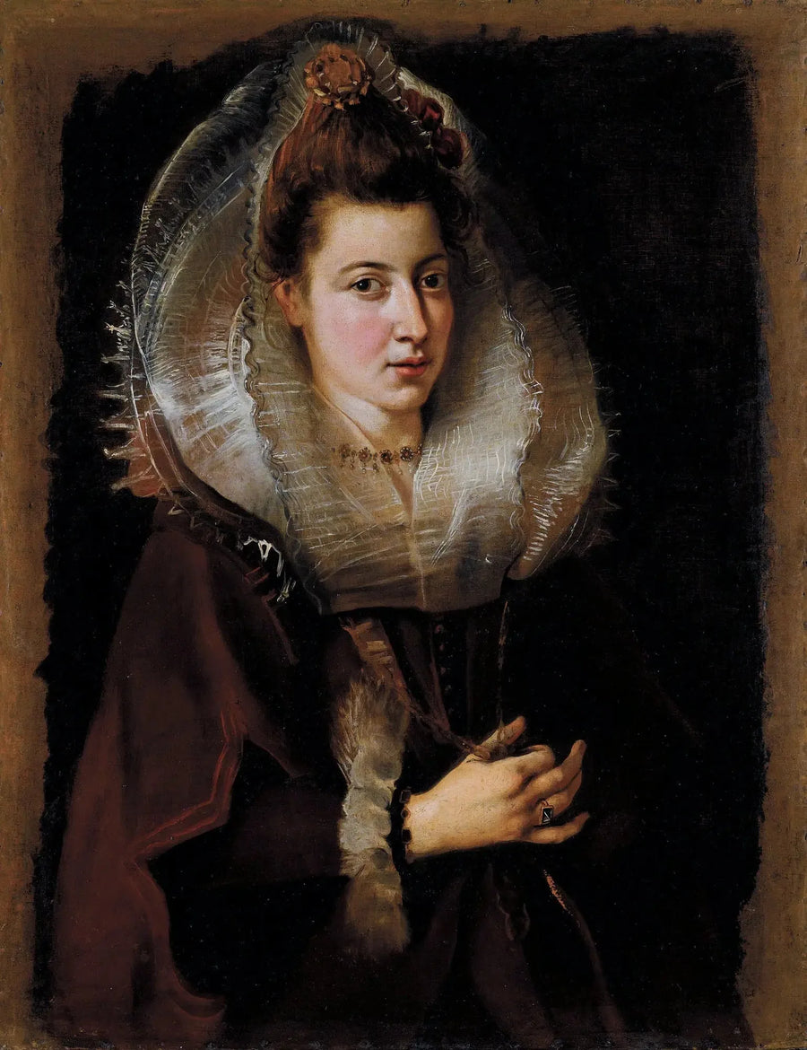 Portrett av en ung kvinne - Peter Paul Rubens
