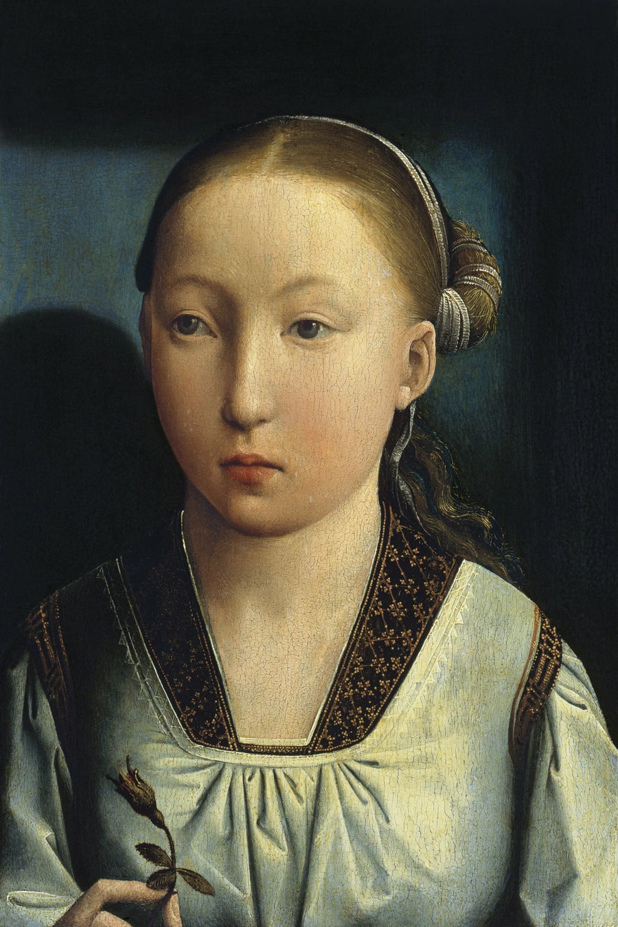 Portrett av en ung jente - Juan de Flandes