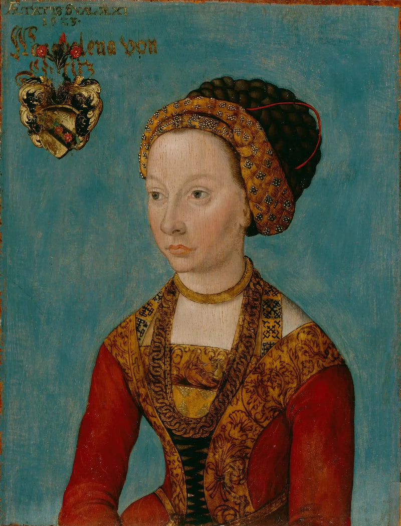 Portrett av en brud - Lucas Cranach den eldre