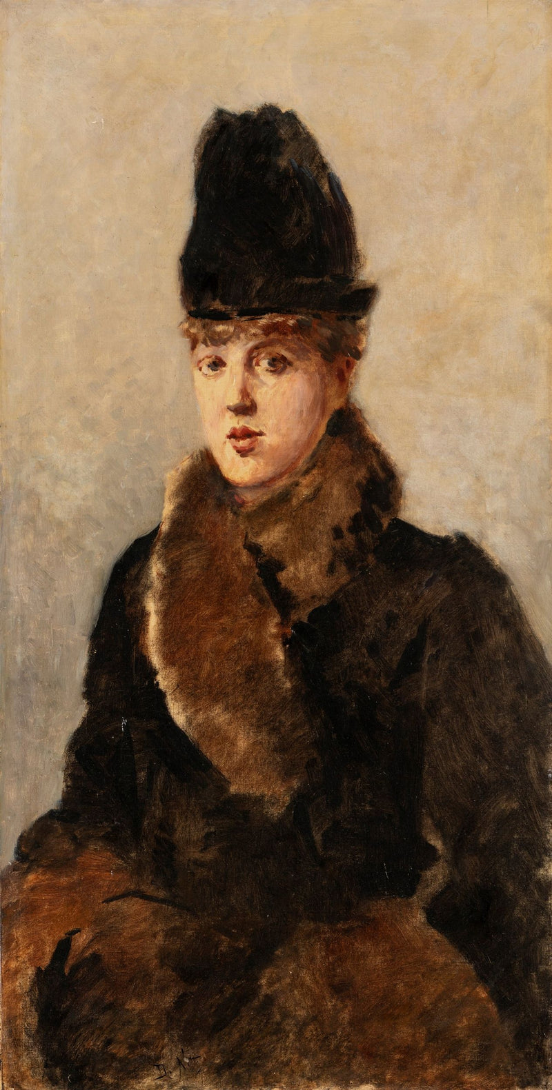 Portrett av en parisienne - Giuseppe De Nittis
