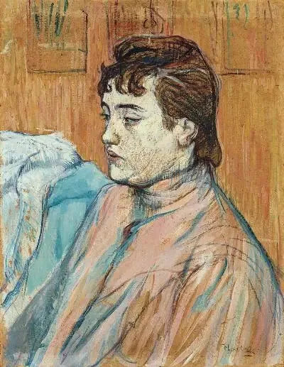 Portrett av en prostituert - Henri de Toulouse-Lautrec
