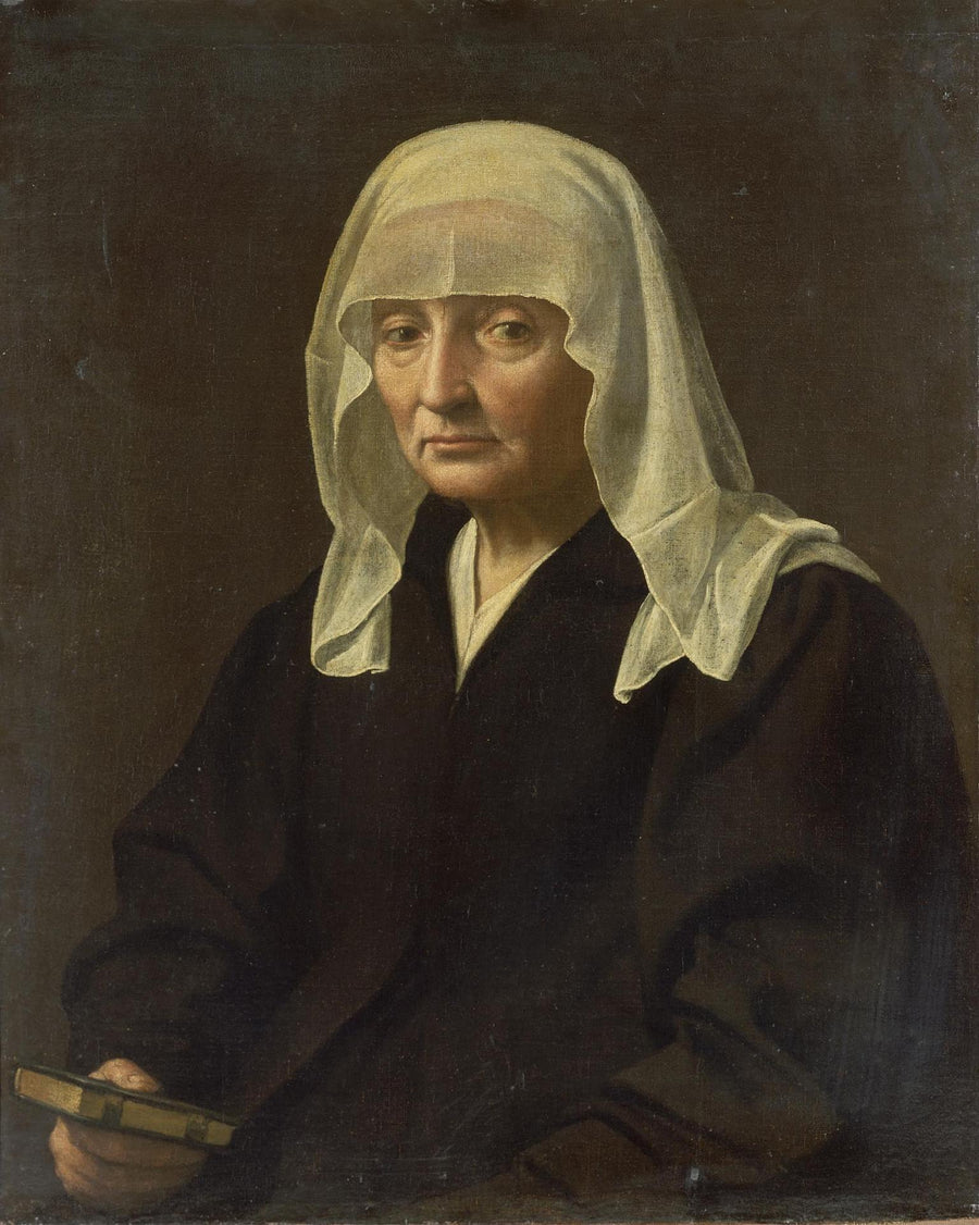 Portrett av en gammel kvinne - Sebastiano del Piombo