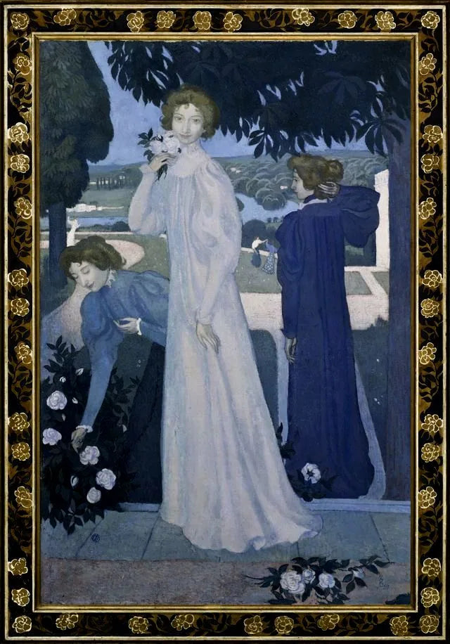 Portrett av Yvonne Lerolle i tre aspekter - Maurice Denis