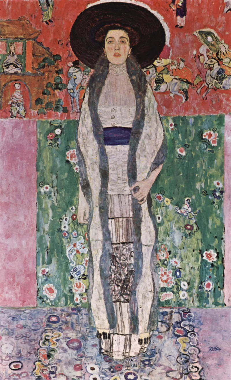 Portrett av Adèle Bloch-Bauer II - Gustav Klimt