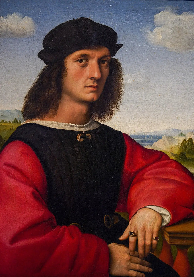 Portrett av Agnolo Doni - Raphael Sanzio
