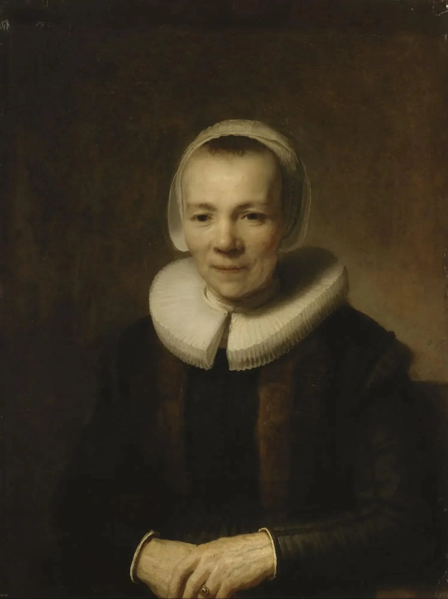 Portrett av Baertje Martens - Rembrandt