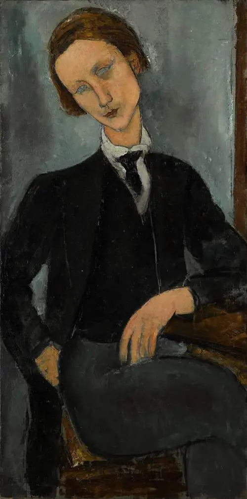 Portrett av Baranowski - Amedeo Modigliani