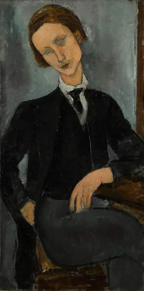 Portrett av Baranowski - Amedeo Modigliani