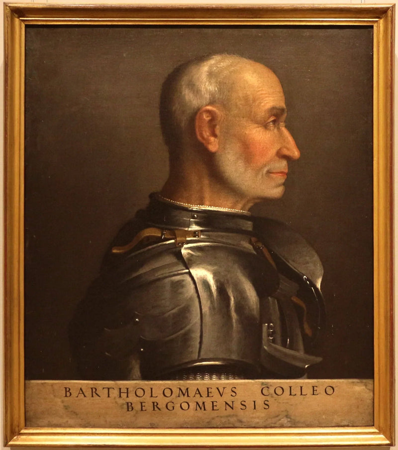 Portrett av Bartolomeo Colleoni - Giovanni Battista Moroni