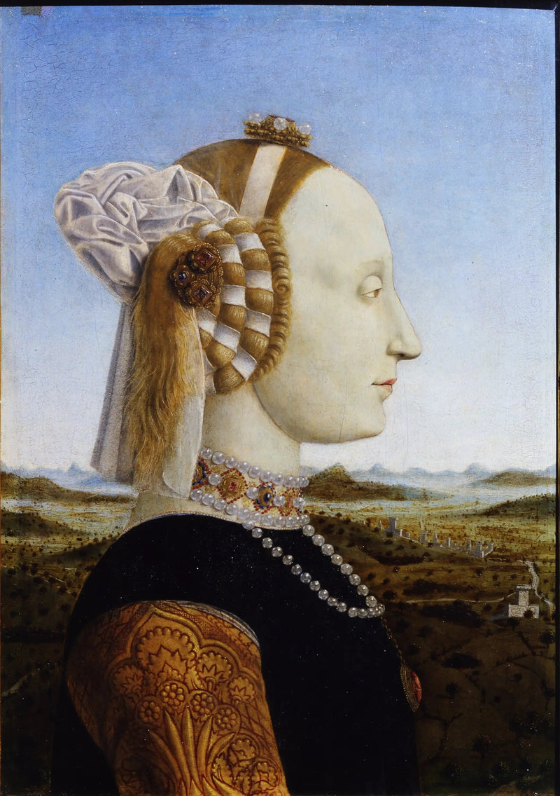 Portrett av Battista Sforza - Piero della Francesca