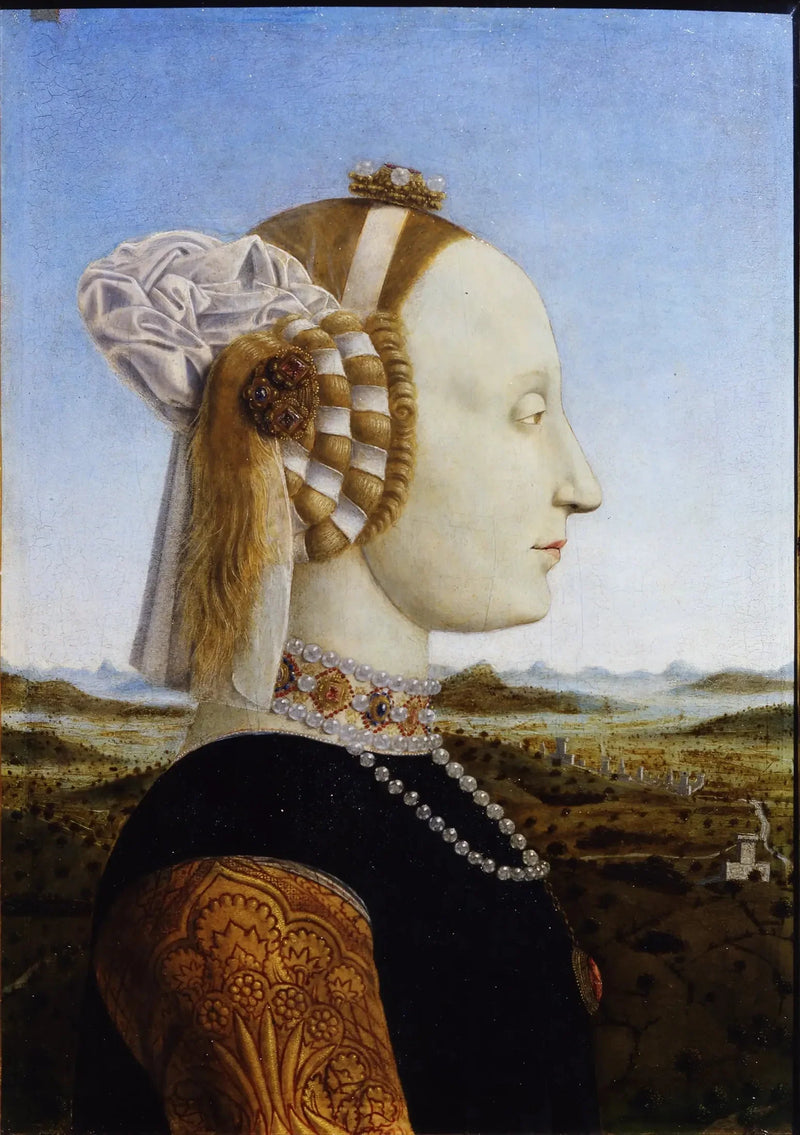 Portrett av Battista Sforza - Piero della Francesca